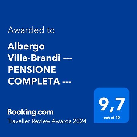 Albergo Villa-Brandi --- Pensione Completa --- Белариа-Игеа Марина Екстериор снимка